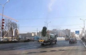 疫情防控，西峰在行動，霧炮消毒 西峰城區開啟空間消殺模式